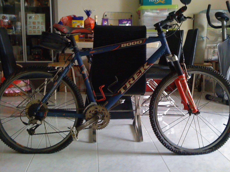 Prof Dr Chan Junt Hoong FIET FIEEE BEng CEng went off-road mountain biking in Malaysia and Singapore , went off-road into jungles and places never ventured before and discovered new findings and people living in these places . You can go mountain biking in Malaysia and see places of interest and follow with interest the sceneries and beautiful surroundings . My mountain bicycle is the TREK 8000 , which I bought for SGD$2500 in Singapore in the year 2000 , and cycled in Singapore and Malaysia .